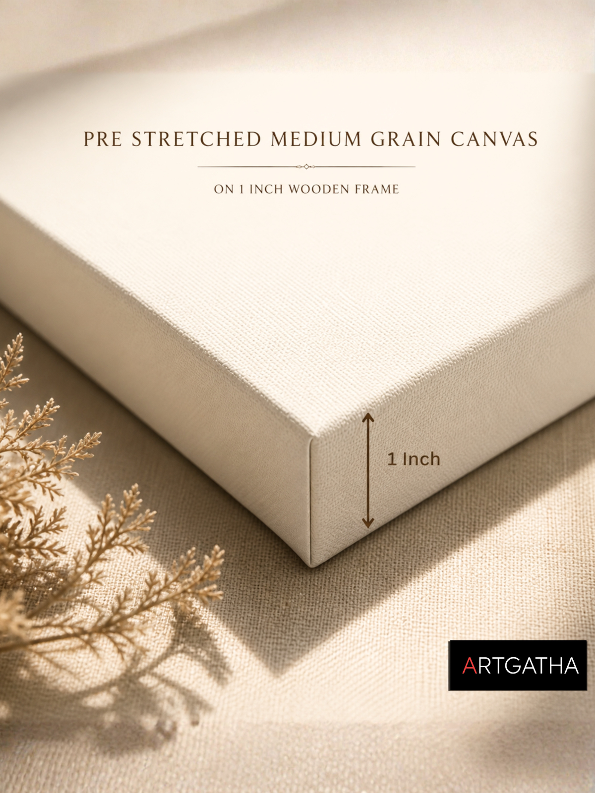 Pro Series Artist Grade 440 GSM Canvas with Floating Frame