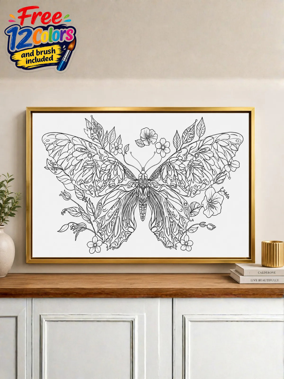 Colorful Butterfly Modern Abstract Kit