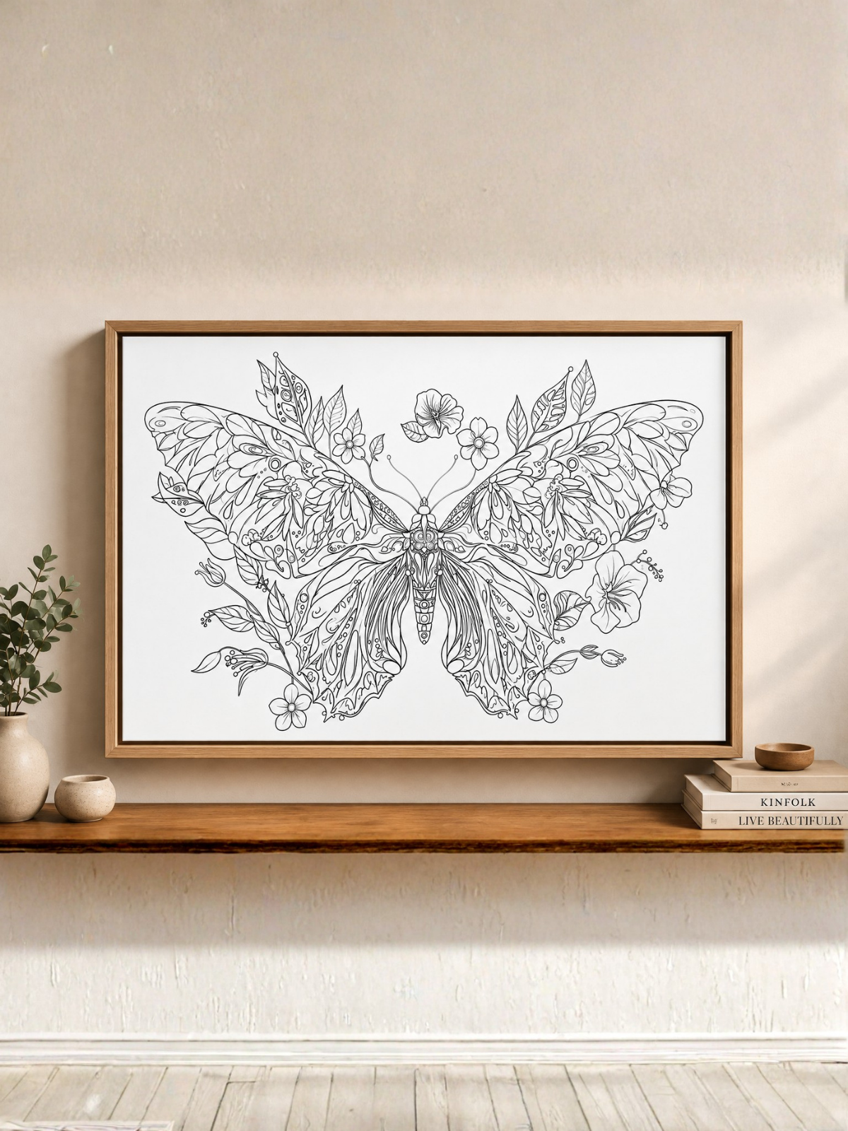 Colorful Butterfly Modern Abstract Kit