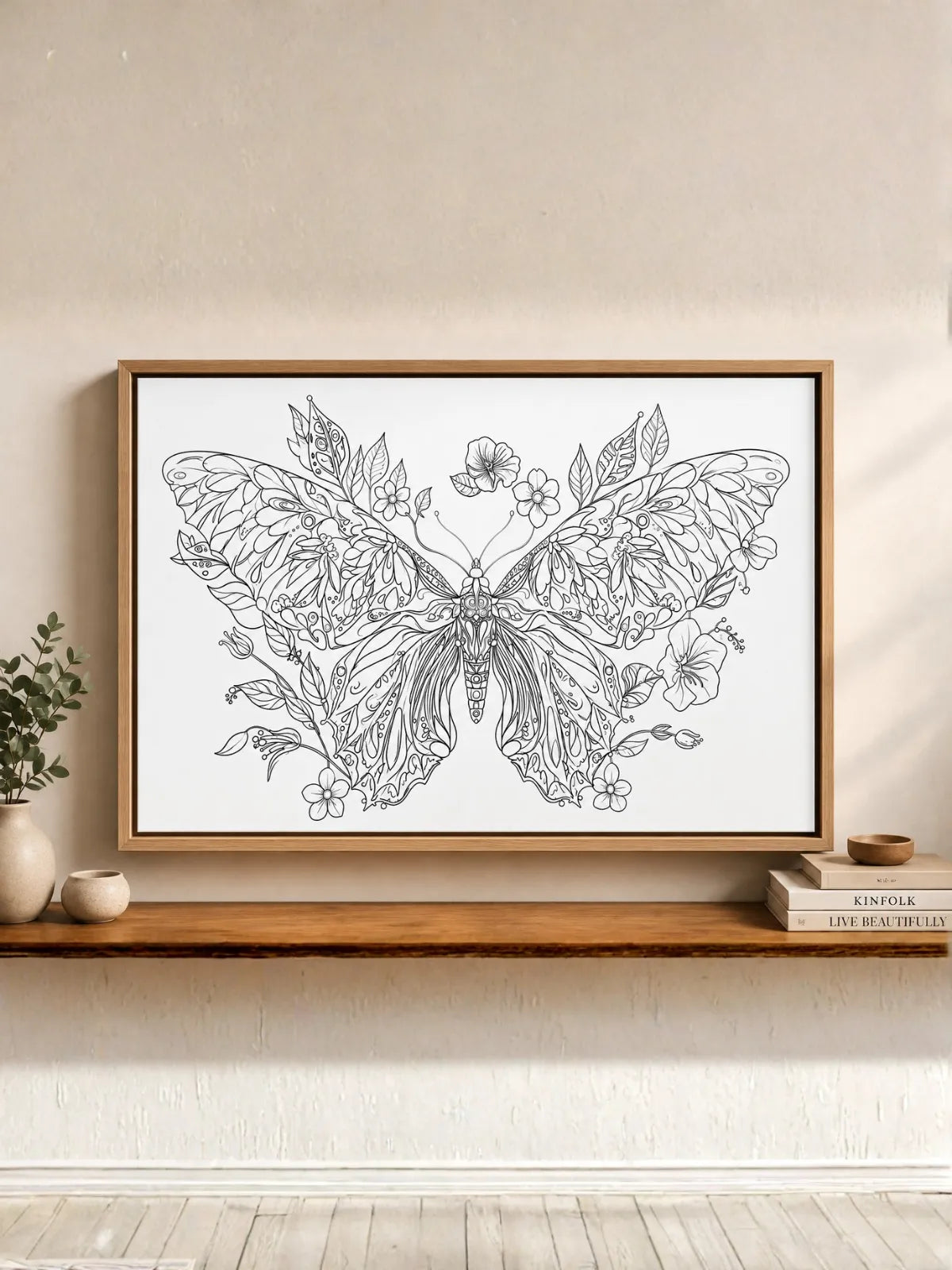 Colorful Butterfly Modern Abstract Kit