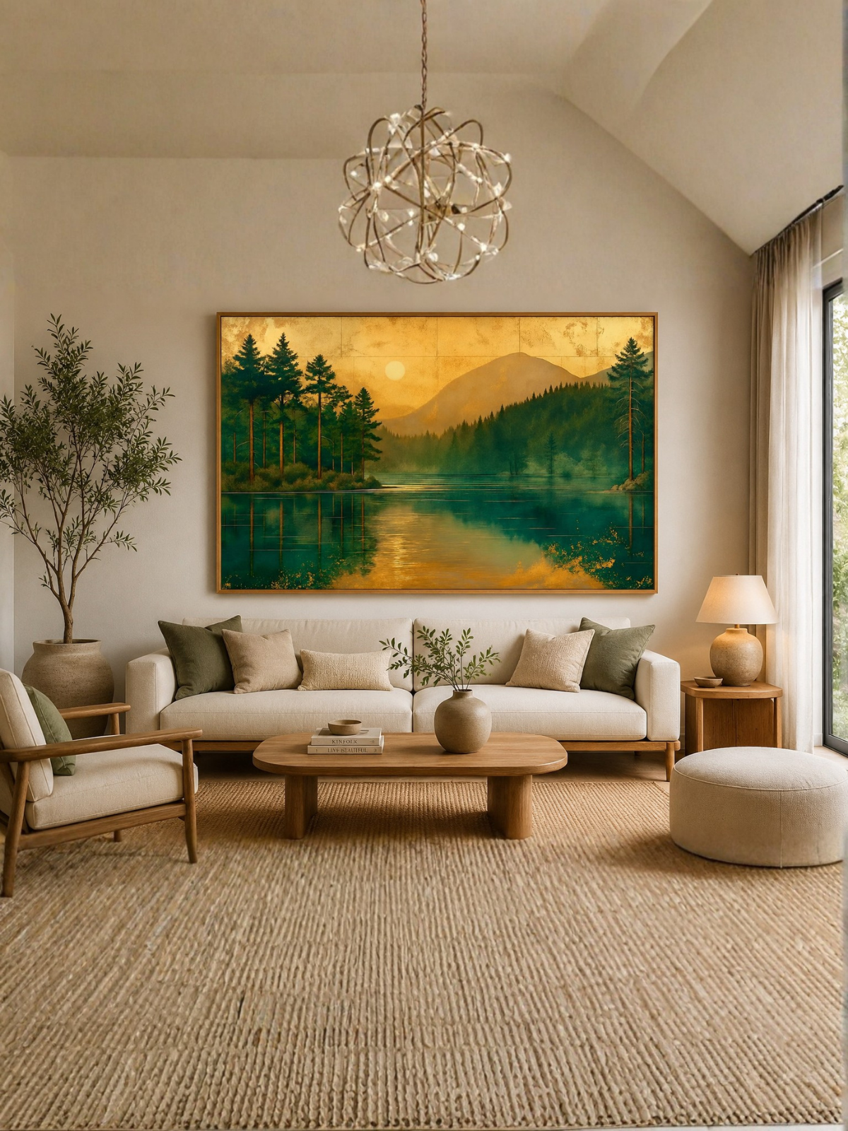Lakeside Mountain Modern Abstract Kit
