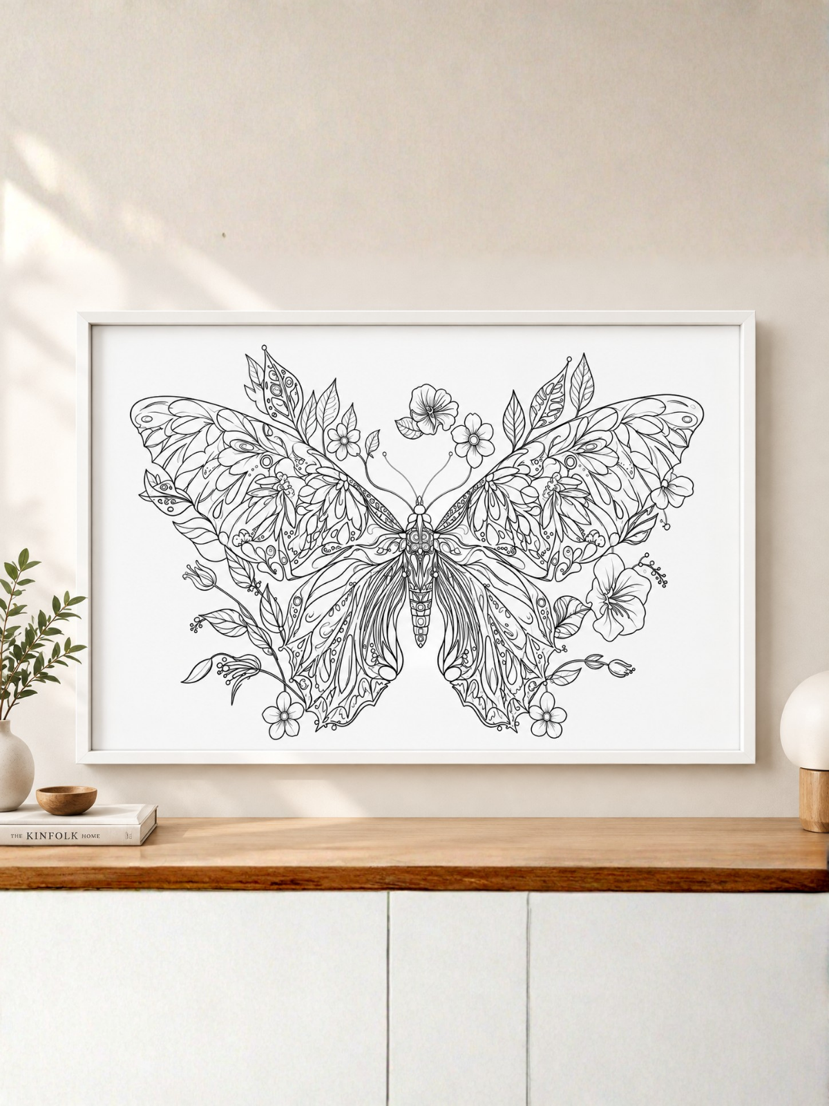 Colorful Butterfly Modern Abstract Kit