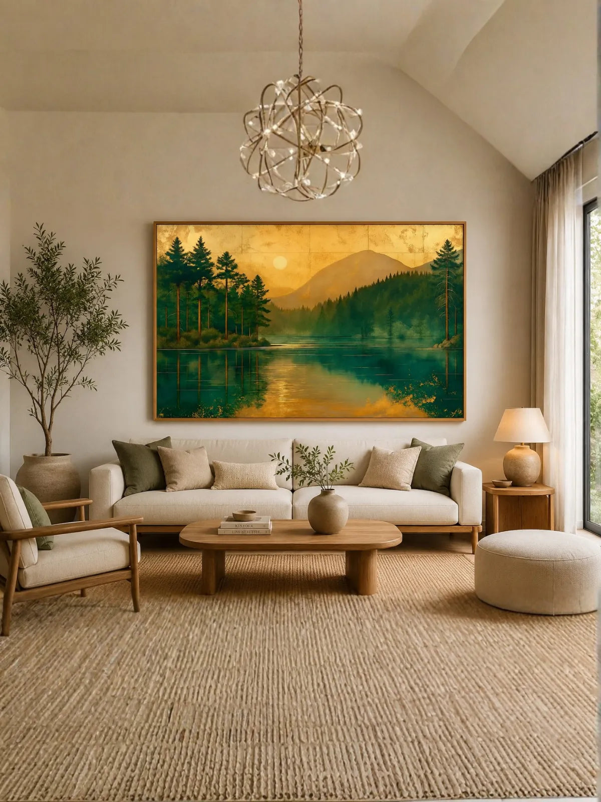 Lakeside Mountain Modern Abstract Kit