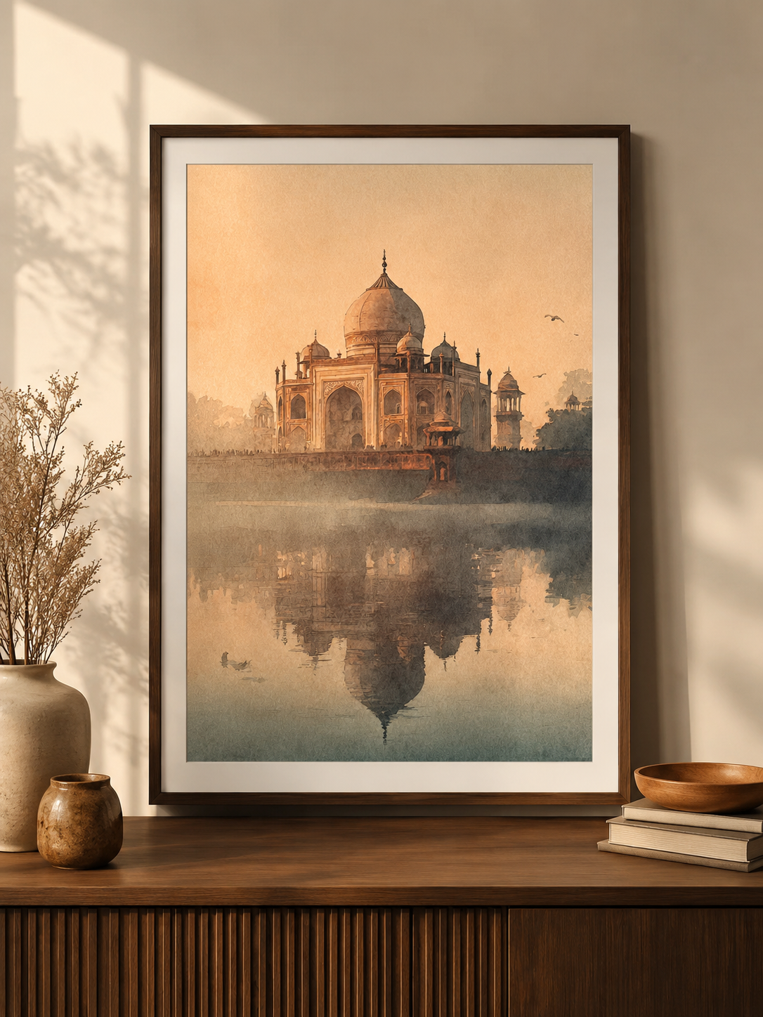 Taj Mahal Indian Ethnic Canvas Kit