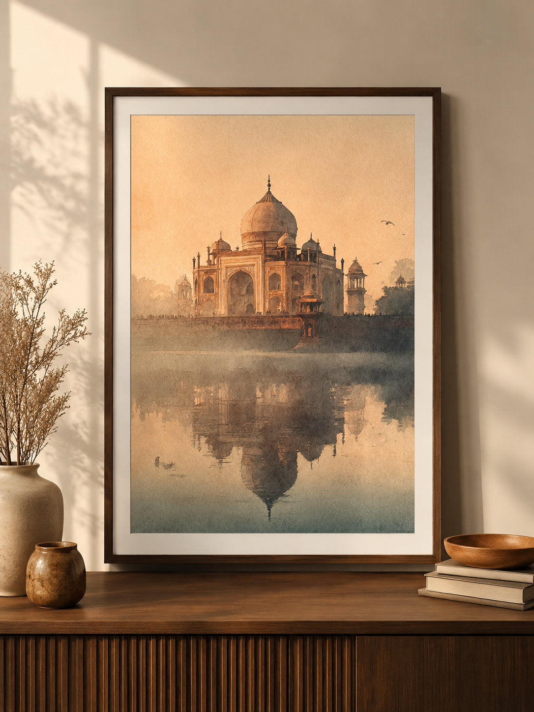 Taj Mahal Indian Ethnic Canvas Kit