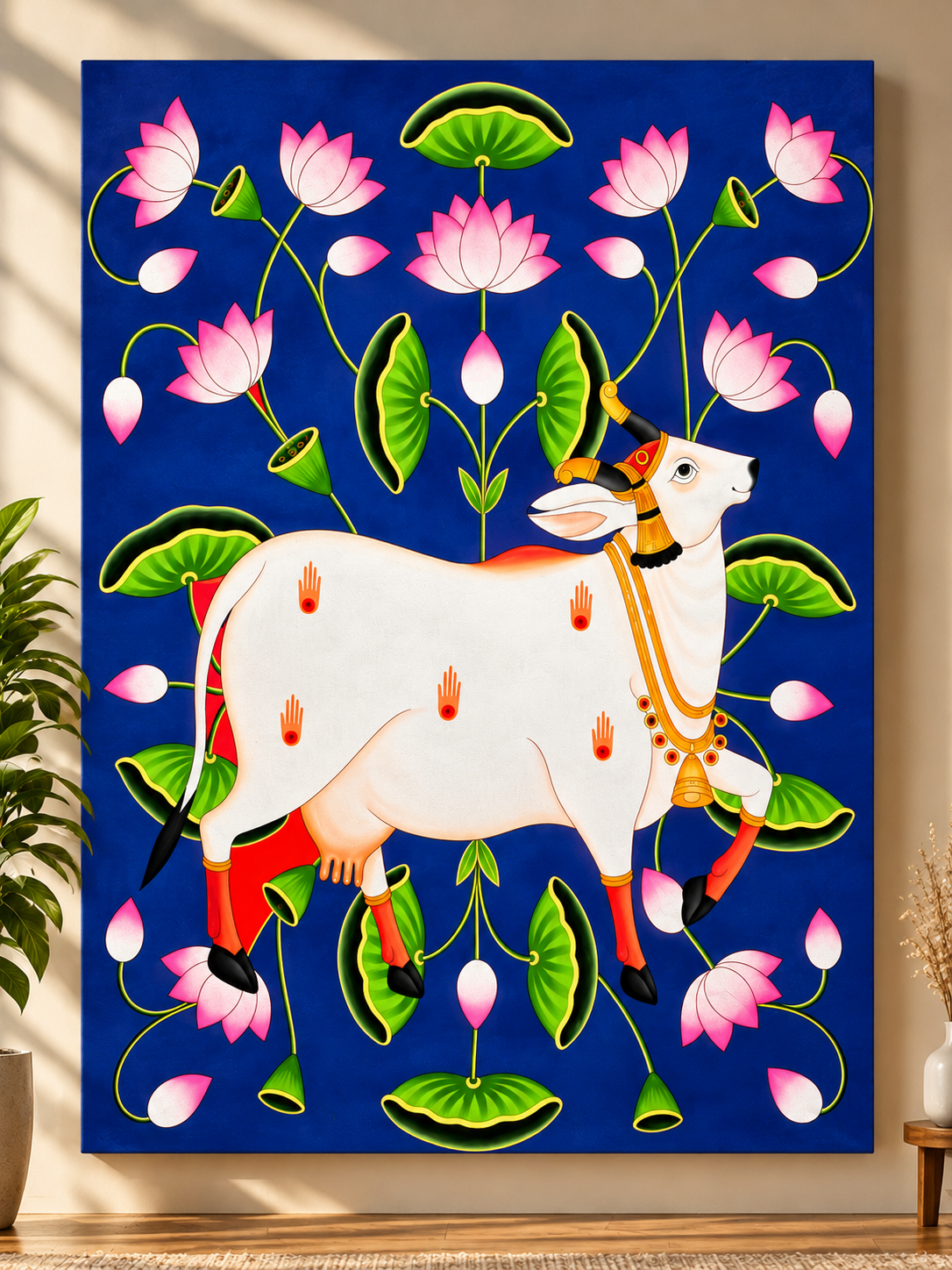 Pichwai Cow Canvas Kit