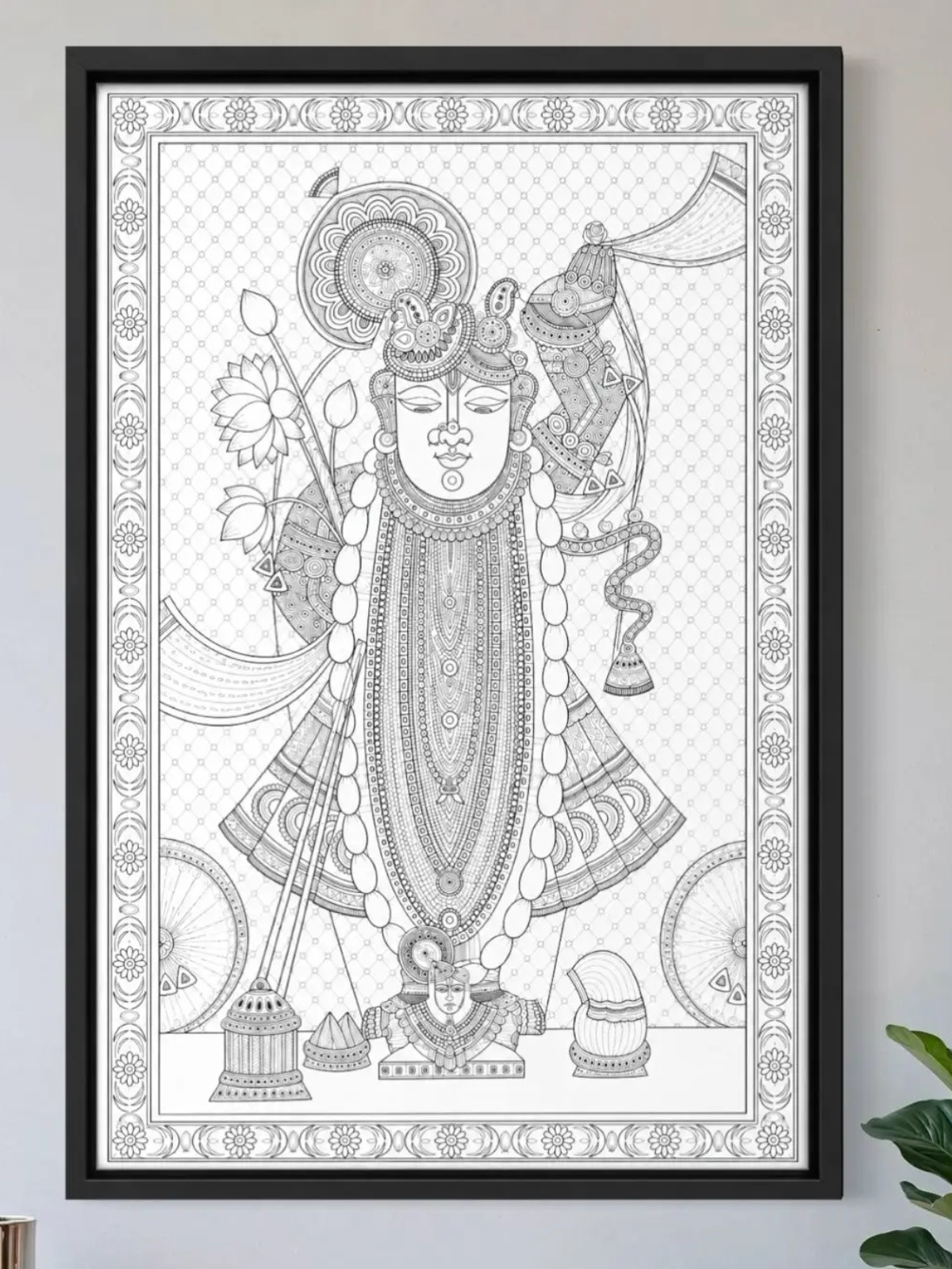 Shrinath Ji Pichwai Canvas Kit