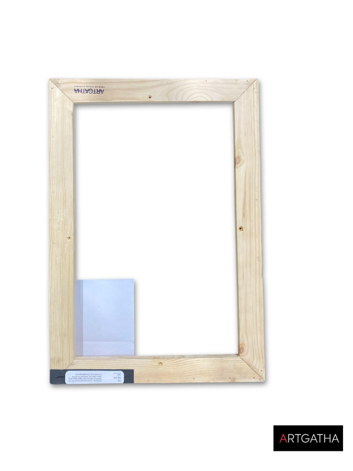 Natural Pinewood Floating Frame