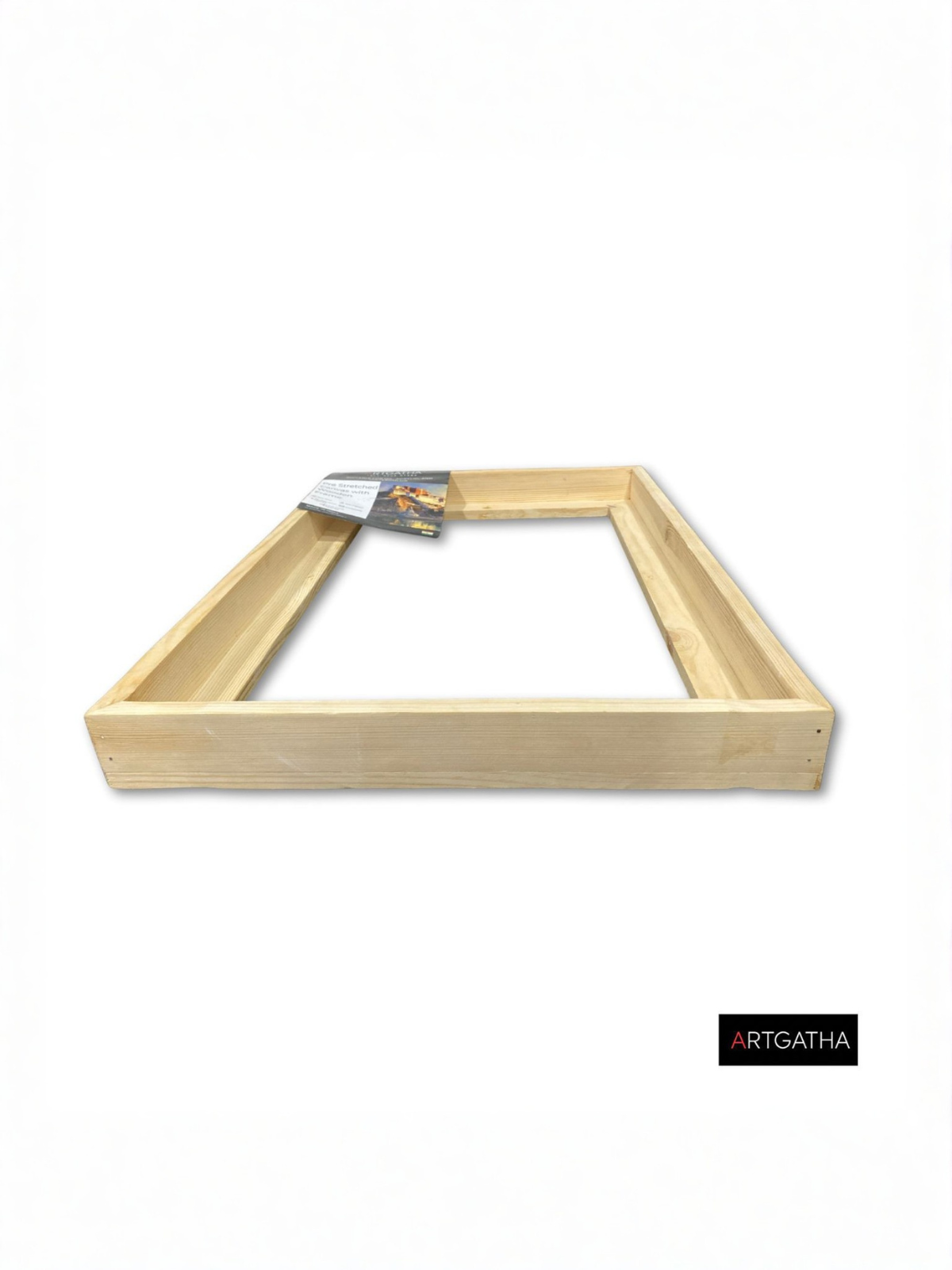 Natural Pinewood Floating Frame