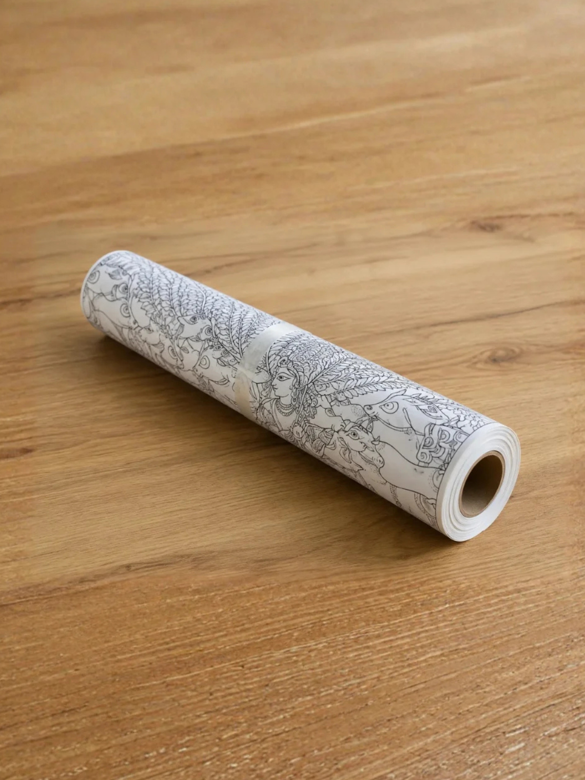 Krishna with Sacred Cows Pichwai Canvas Kit