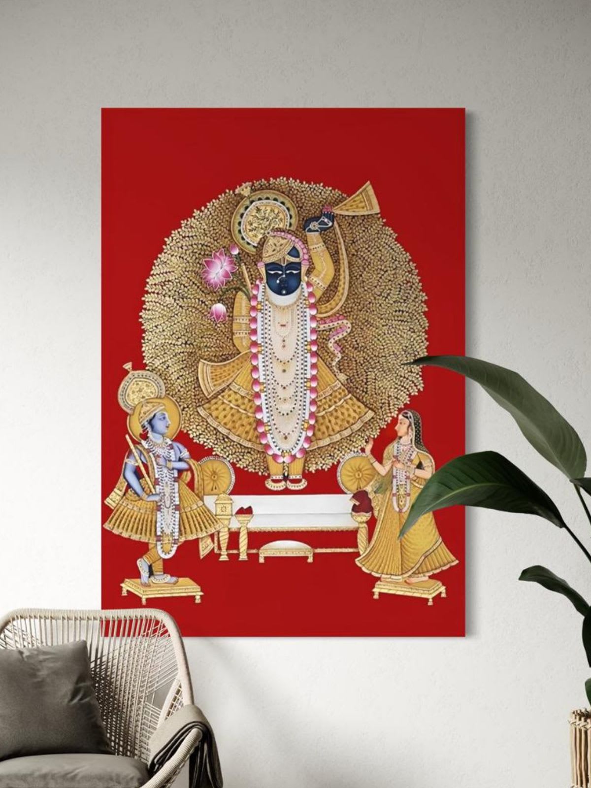 Lord Shrinath Ji Pichwai Canvas Kit
