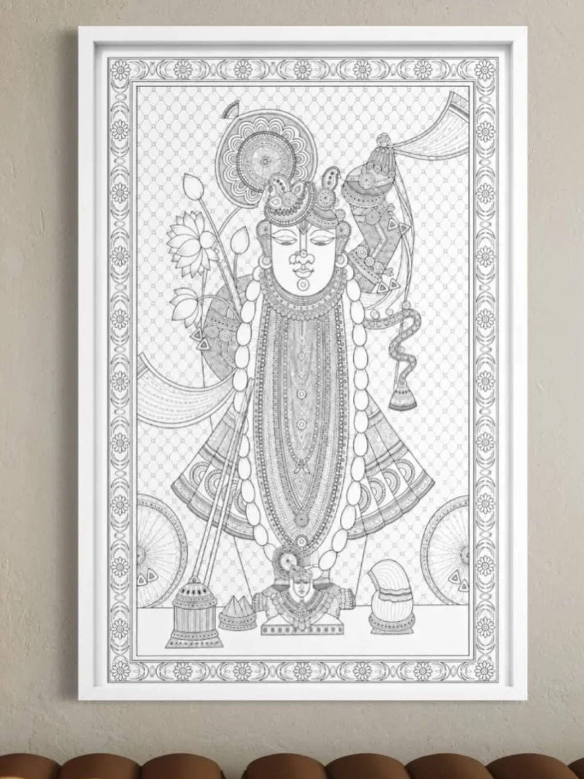 Shrinath Ji Pichwai Canvas Kit