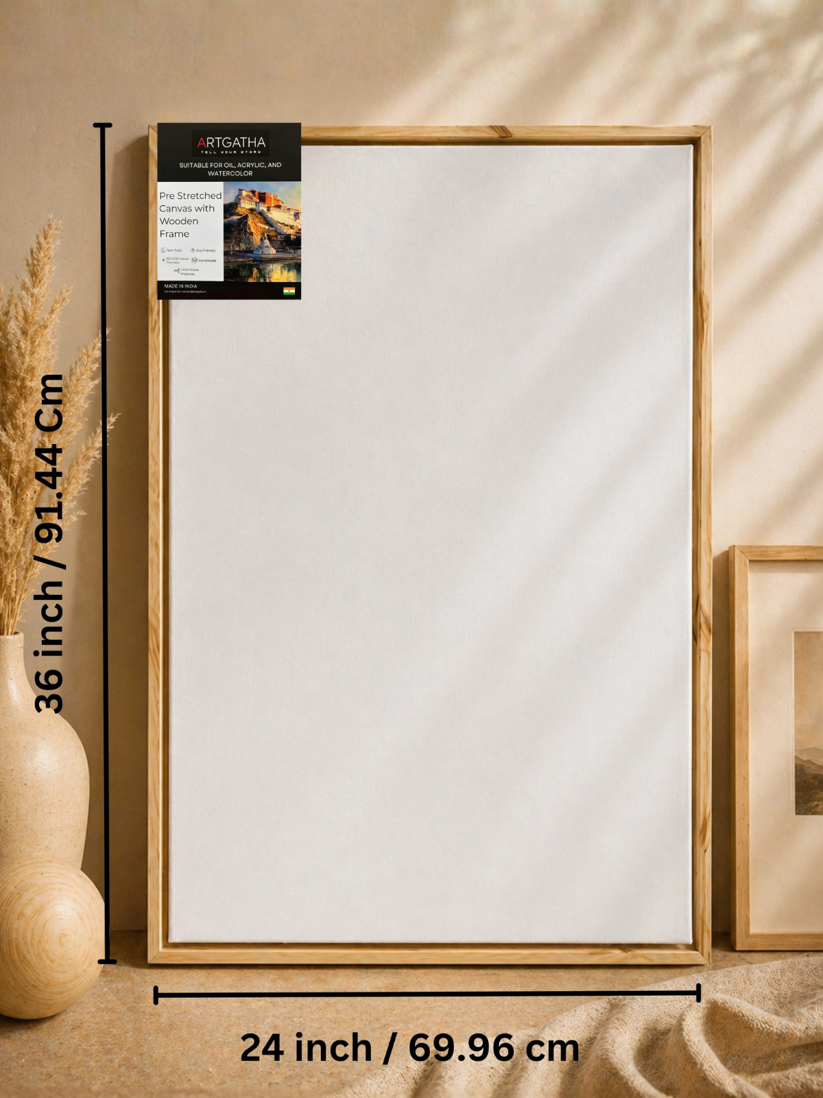 Artist Grade 380 GSM Canvas with Floating Frame