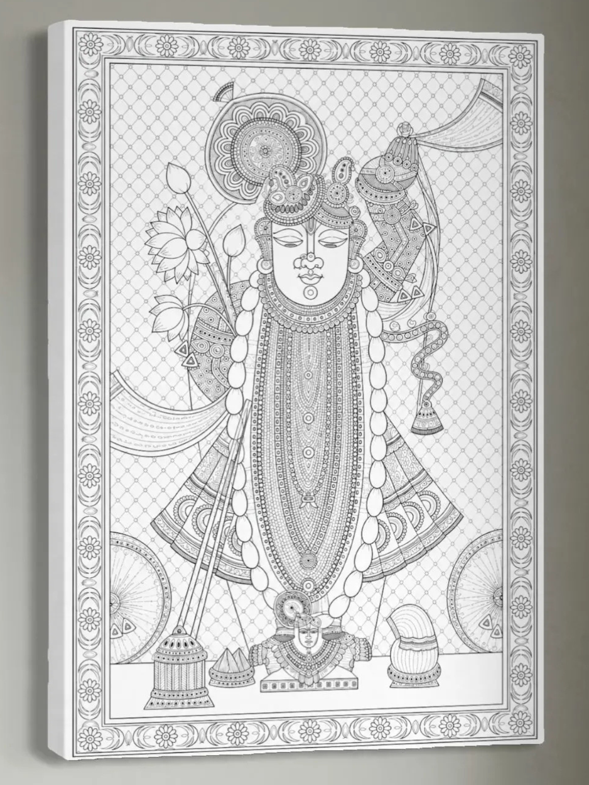 Shrinath Ji Pichwai Canvas Kit