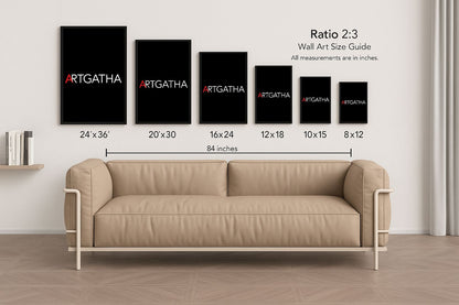 Professional Pre-Stretched Canvas with Solid Wood Floating Frame | 380 GSM (11 Oz), 100% Cotton, Artist Grade | Multiple Sizes