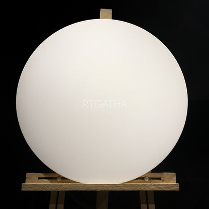 Round Professional Pre Stretched Canvas 380 GSM (11 Oz) | 100% cotton | Artist Grade | Multiple Sizes