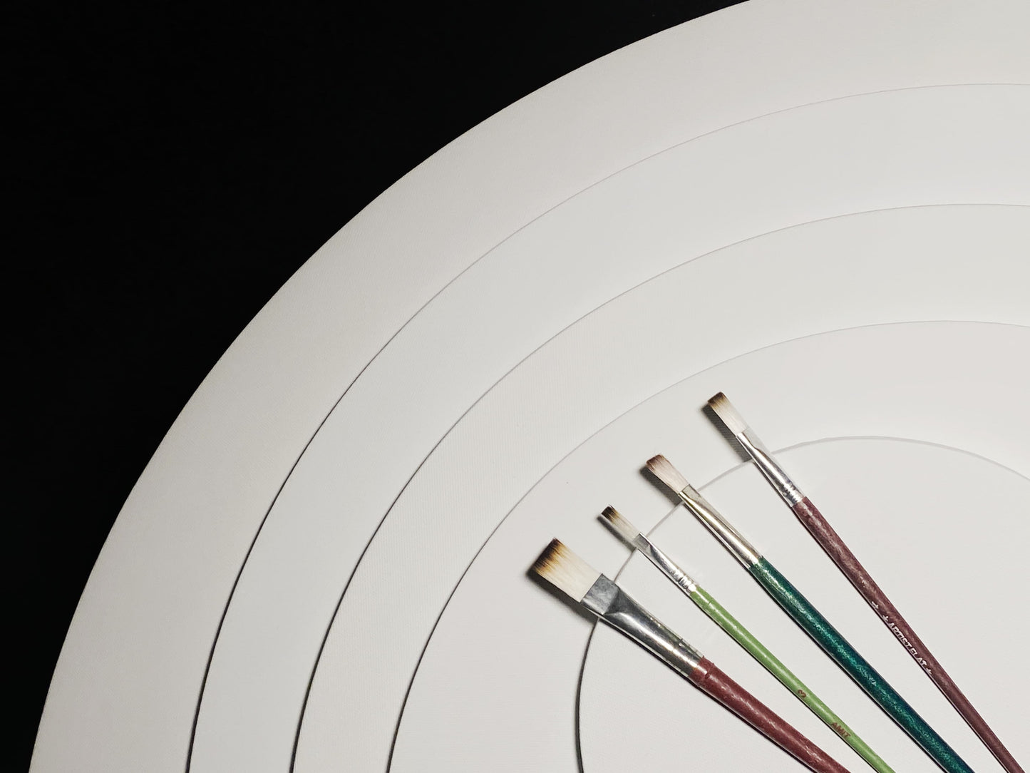 Round Professional Pre Stretched Canvas 380 GSM (11 Oz) | 100% cotton | Artist Grade | Multiple Sizes