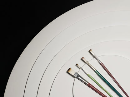 Round Professional Pre Stretched Canvas 380 GSM (11 Oz) | 100% cotton | Artist Grade | Multiple Sizes