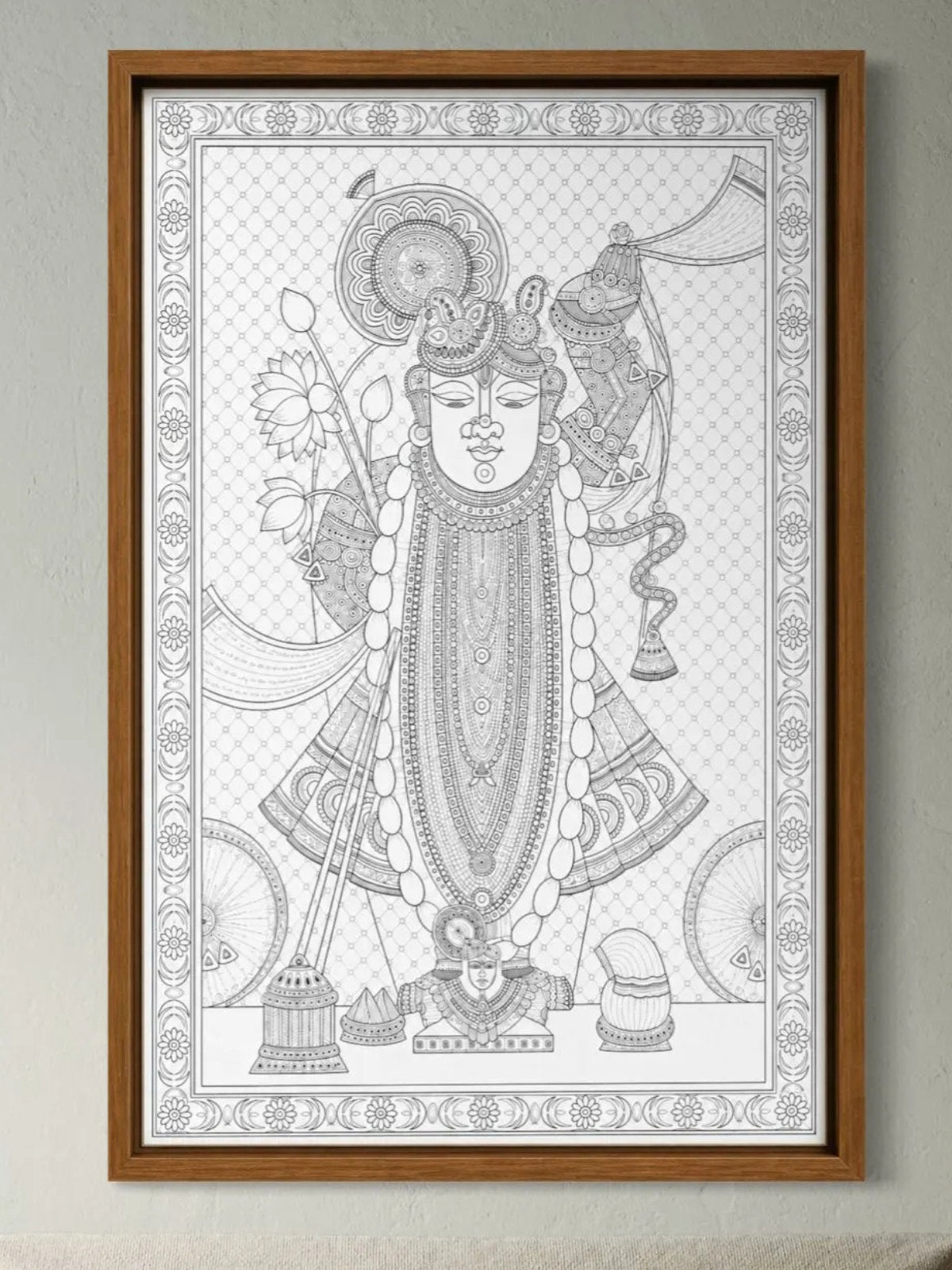 Shrinath Ji Pichwai Canvas Kit
